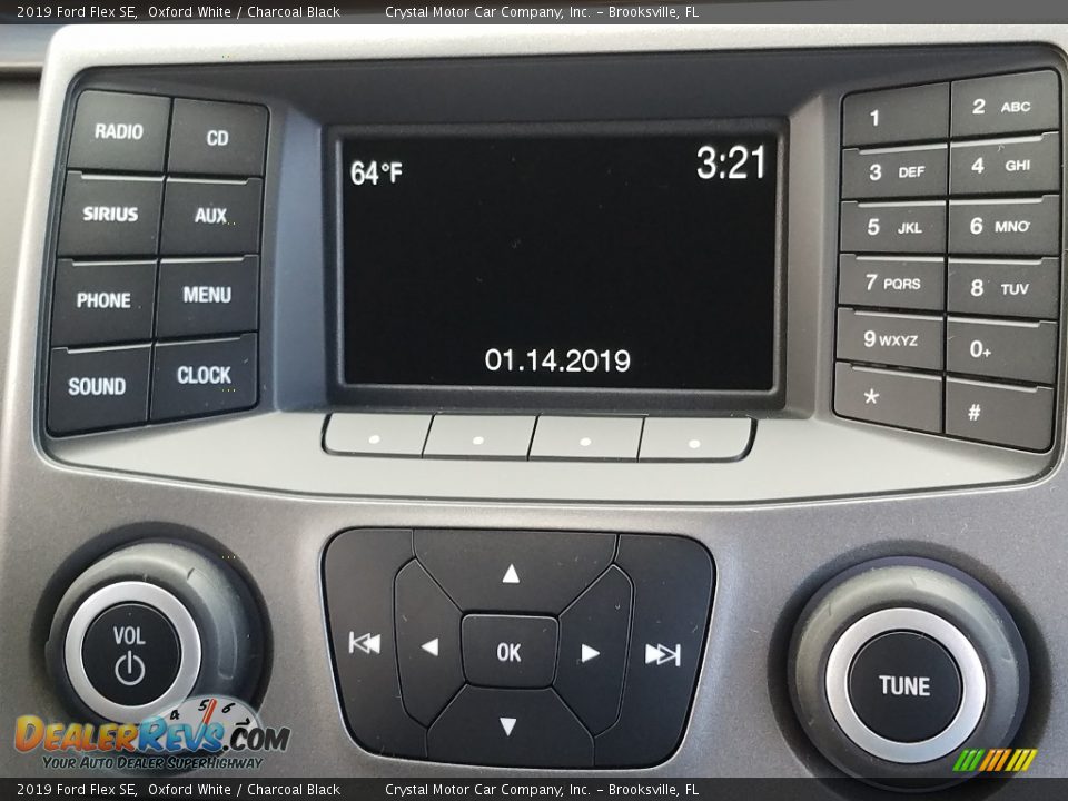 2019 Ford Flex SE Oxford White / Charcoal Black Photo #15