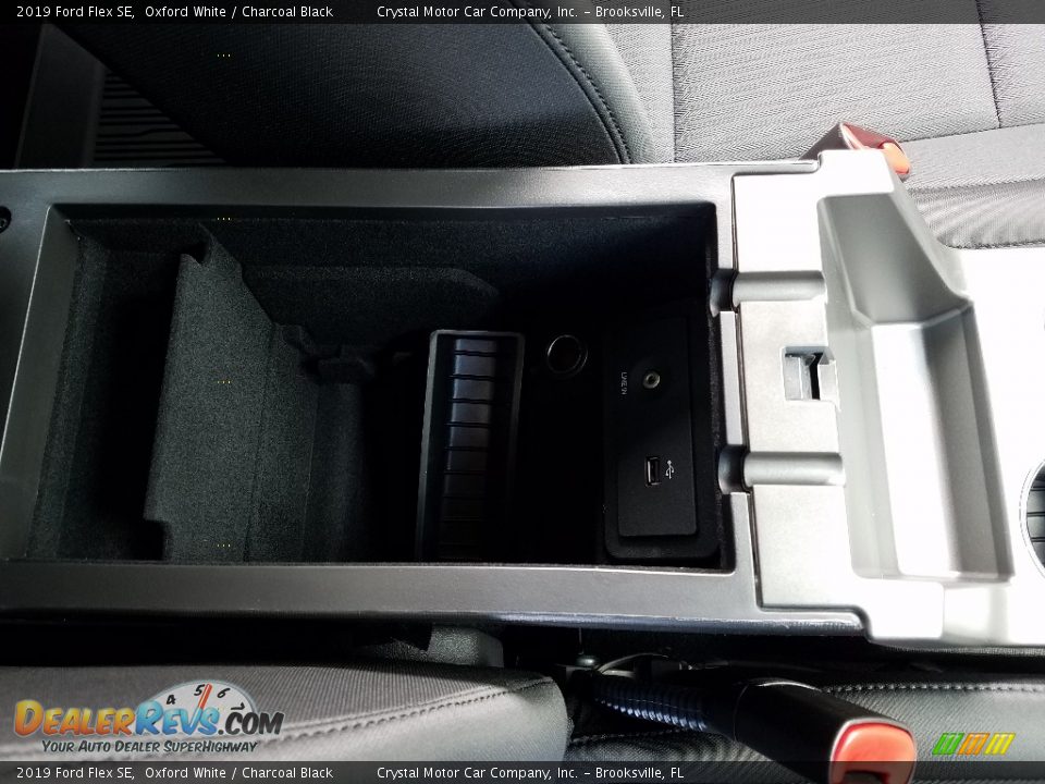 2019 Ford Flex SE Oxford White / Charcoal Black Photo #18