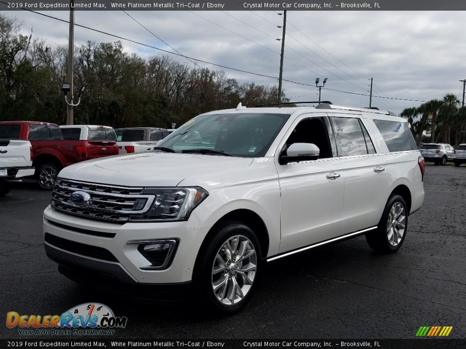 Front 3/4 View of 2019 Ford Expedition Limited Max Photo #1
