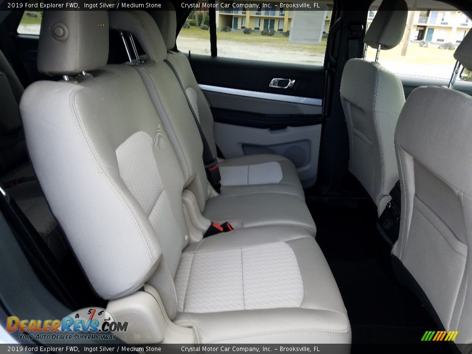 Rear Seat of 2019 Ford Explorer FWD Photo #12