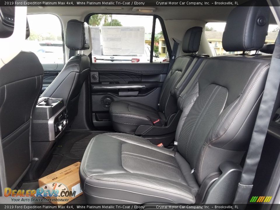 Rear Seat of 2019 Ford Expedition Platinum Max 4x4 Photo #10