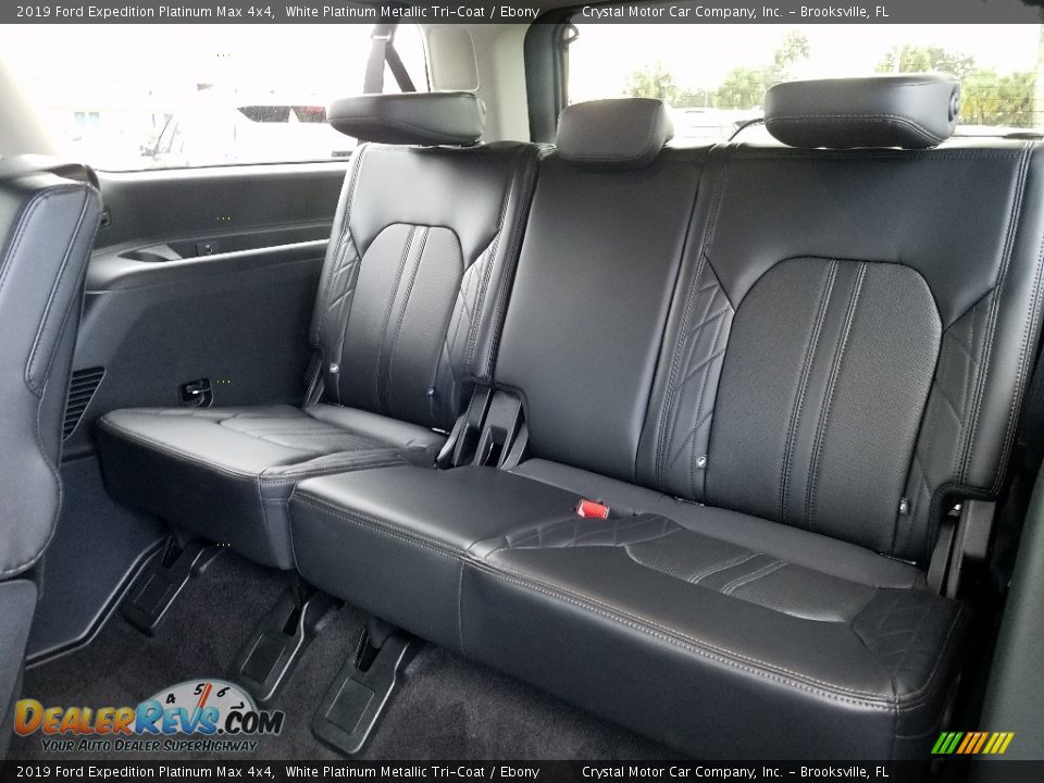 Rear Seat of 2019 Ford Expedition Platinum Max 4x4 Photo #11