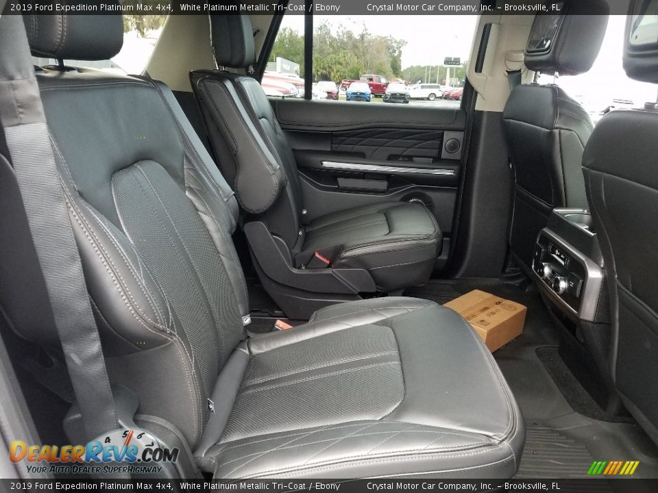 Rear Seat of 2019 Ford Expedition Platinum Max 4x4 Photo #12