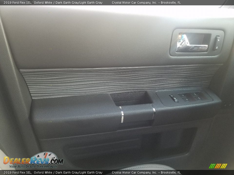 2019 Ford Flex SEL Oxford White / Dark Earth Gray/Light Earth Gray Photo #18