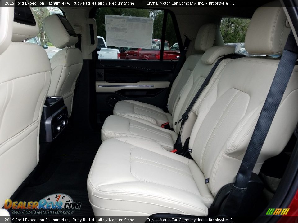 Rear Seat of 2019 Ford Expedition Platinum 4x4 Photo #10