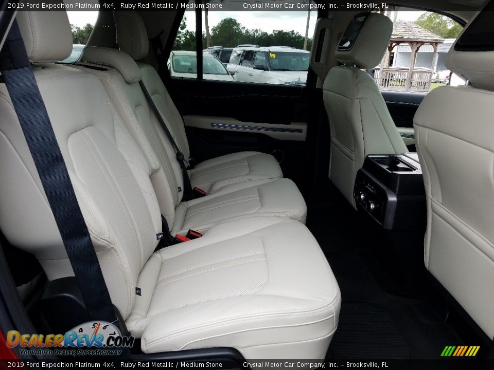 Rear Seat of 2019 Ford Expedition Platinum 4x4 Photo #11