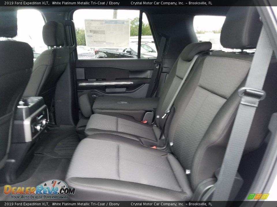 2019 Ford Expedition XLT White Platinum Metallic Tri-Coat / Ebony Photo #10