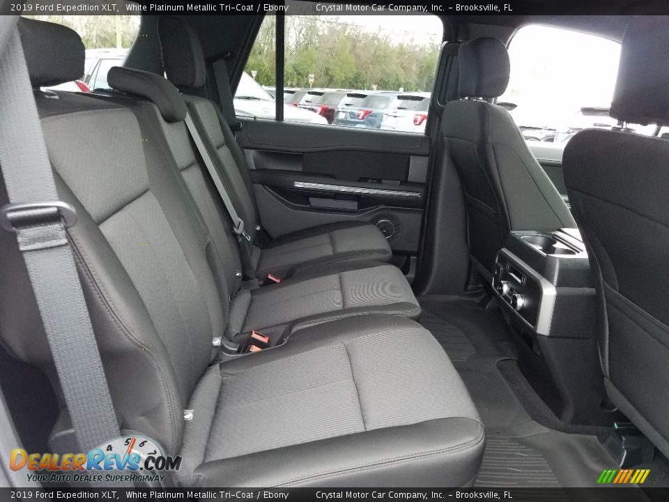 2019 Ford Expedition XLT White Platinum Metallic Tri-Coat / Ebony Photo #12