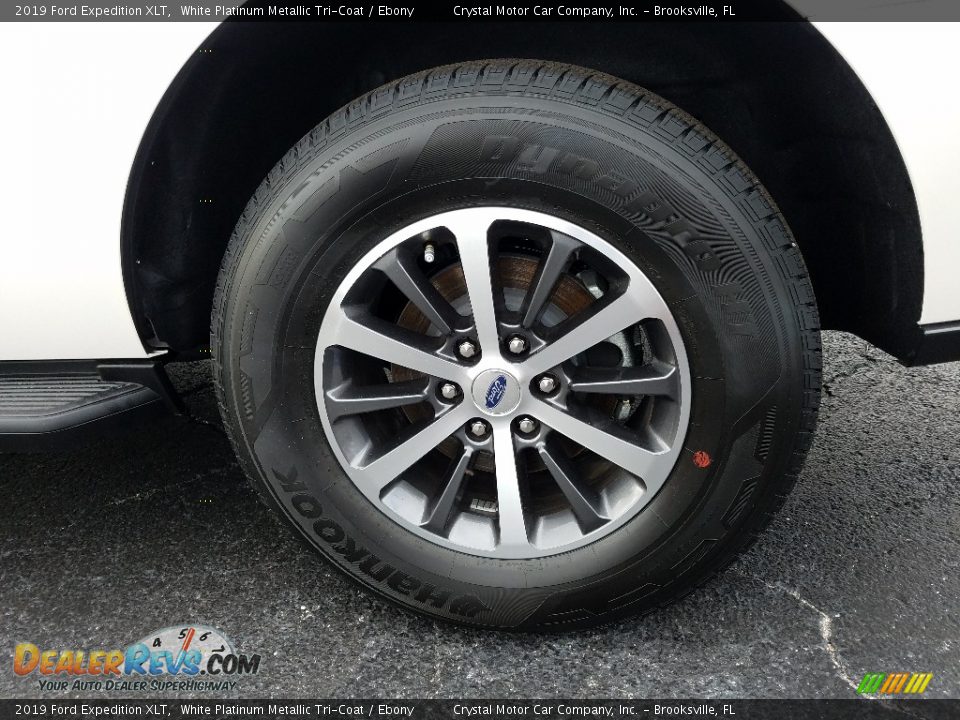 2019 Ford Expedition XLT White Platinum Metallic Tri-Coat / Ebony Photo #20