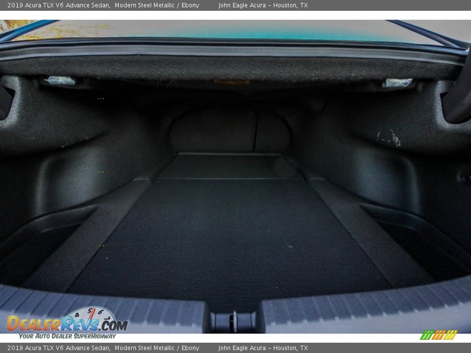 2019 Acura TLX V6 Advance Sedan Modern Steel Metallic / Ebony Photo #19