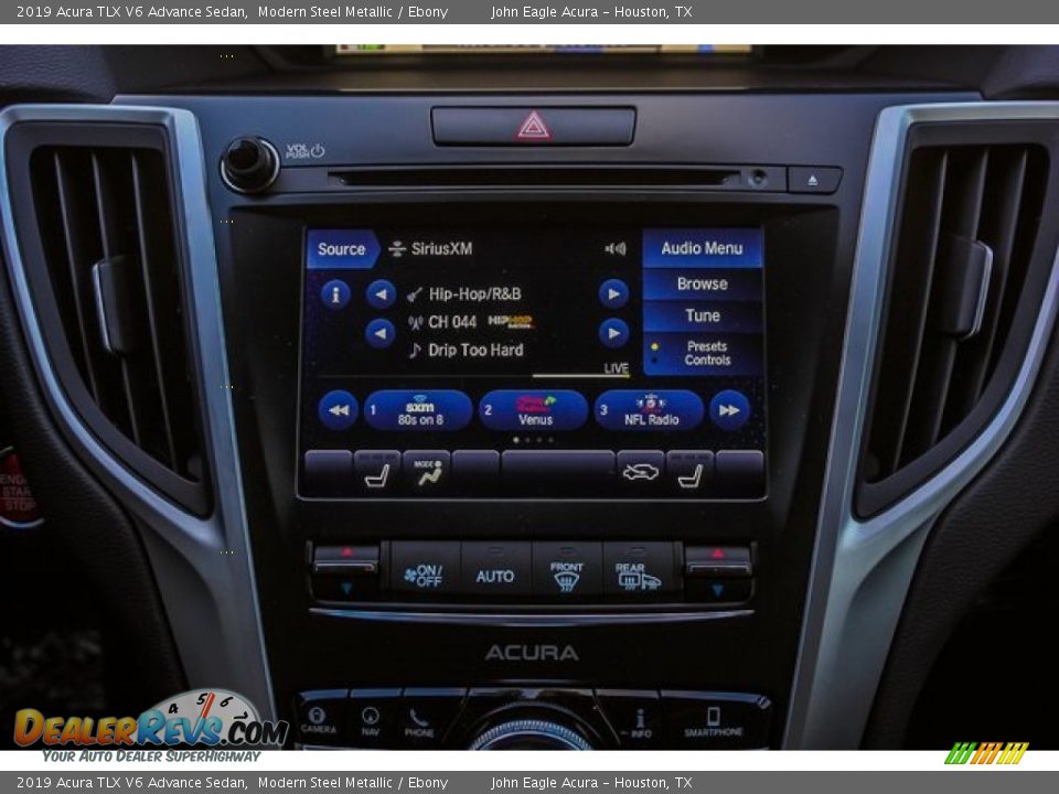 2019 Acura TLX V6 Advance Sedan Modern Steel Metallic / Ebony Photo #28