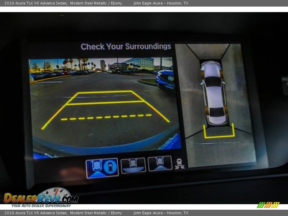 2019 Acura TLX V6 Advance Sedan Modern Steel Metallic / Ebony Photo #32