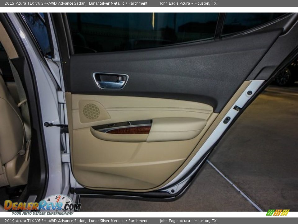 2019 Acura TLX V6 SH-AWD Advance Sedan Lunar Silver Metallic / Parchment Photo #20