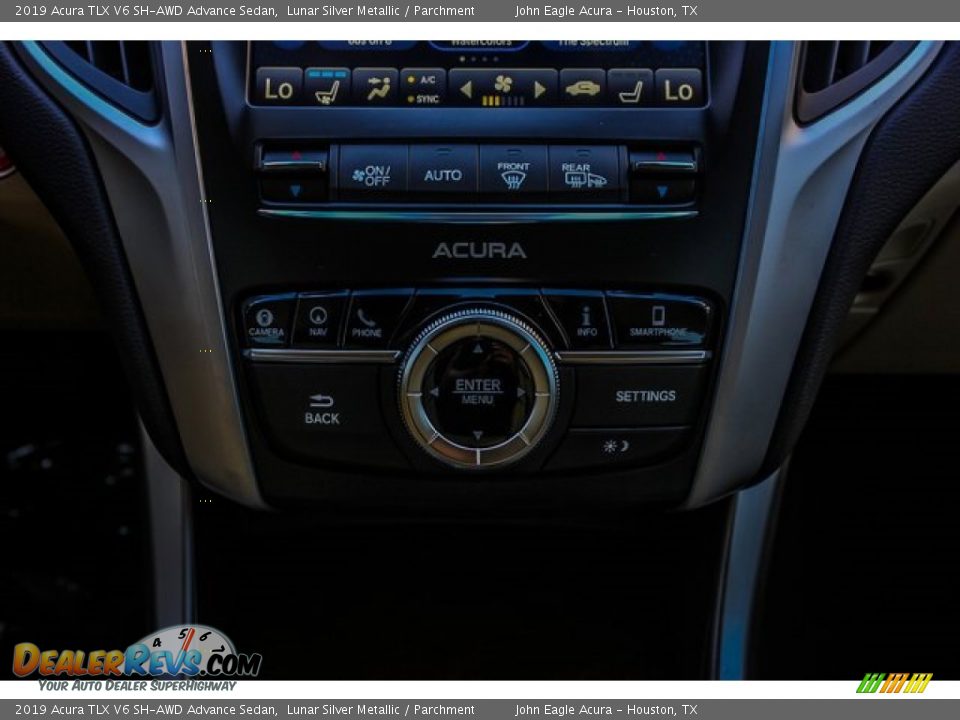 2019 Acura TLX V6 SH-AWD Advance Sedan Lunar Silver Metallic / Parchment Photo #29