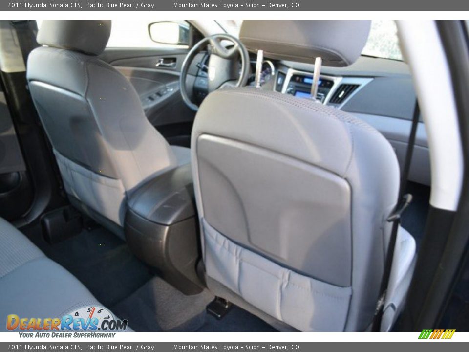 2011 Hyundai Sonata GLS Pacific Blue Pearl / Gray Photo #20