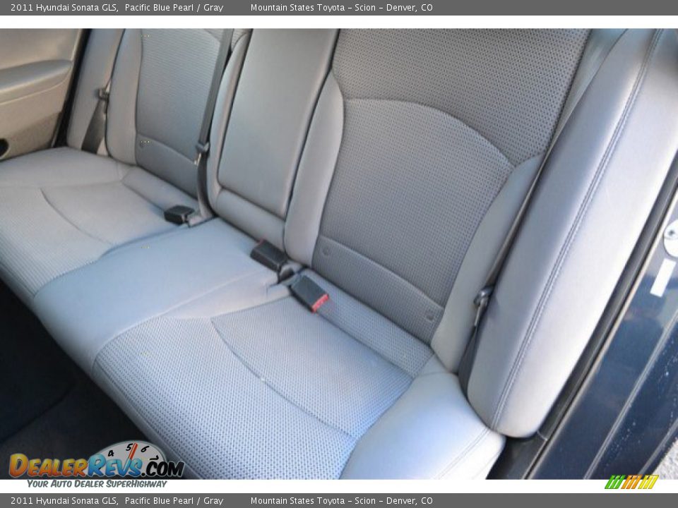 2011 Hyundai Sonata GLS Pacific Blue Pearl / Gray Photo #22
