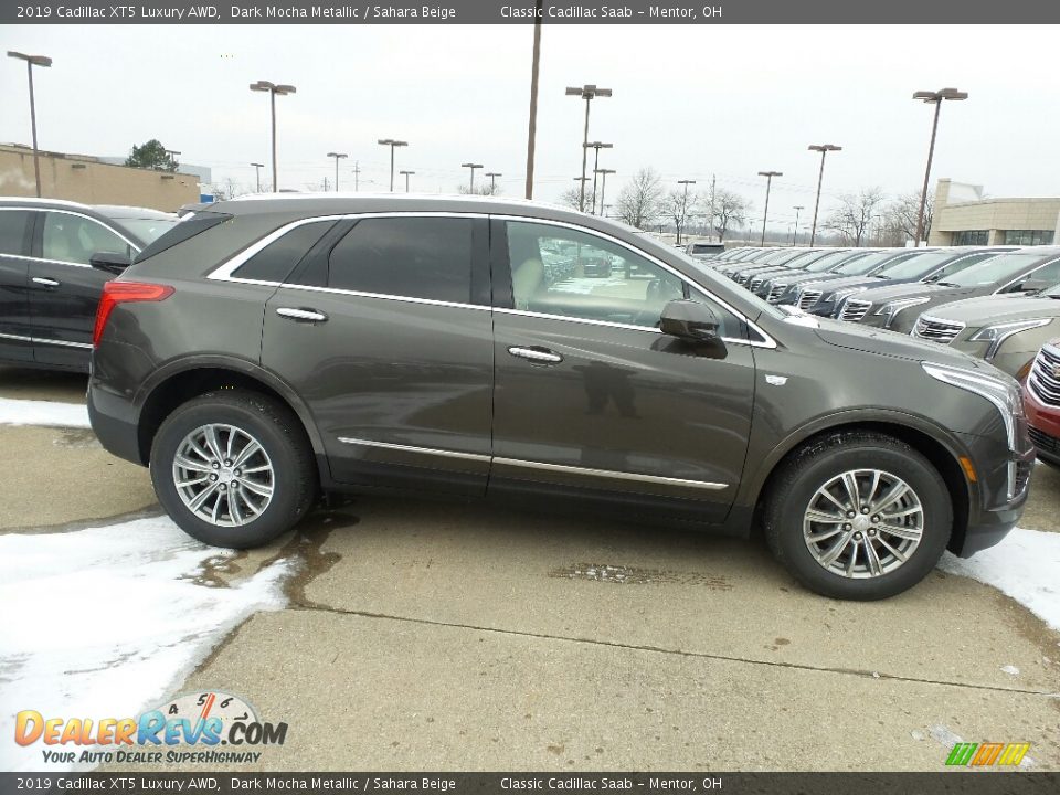 2019 Cadillac XT5 Luxury AWD Dark Mocha Metallic / Sahara Beige Photo #2