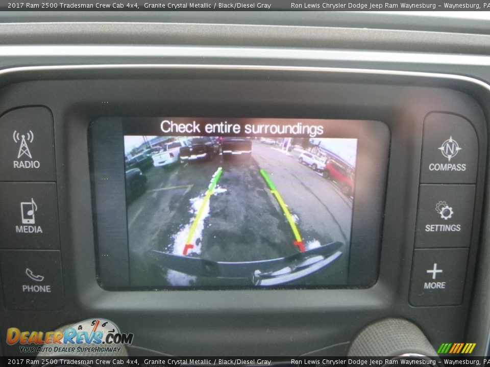 2017 Ram 2500 Tradesman Crew Cab 4x4 Granite Crystal Metallic / Black/Diesel Gray Photo #18