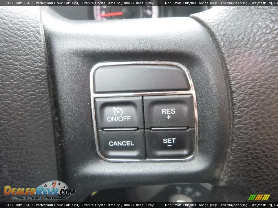 2017 Ram 2500 Tradesman Crew Cab 4x4 Granite Crystal Metallic / Black/Diesel Gray Photo #19