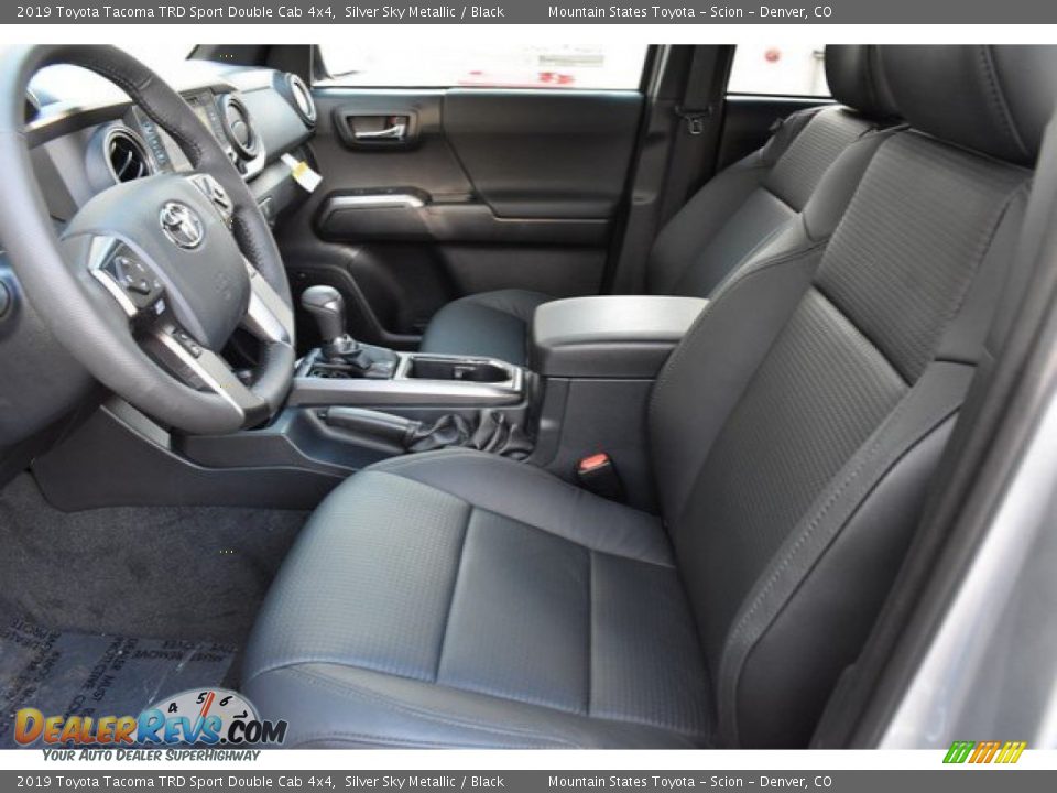 Front Seat of 2019 Toyota Tacoma TRD Sport Double Cab 4x4 Photo #6