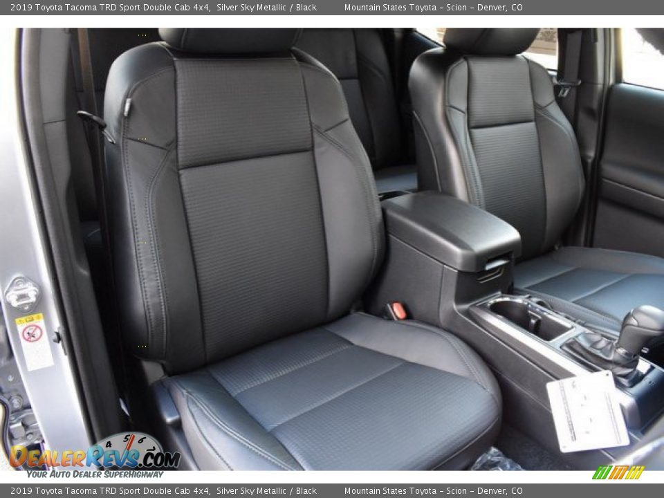 Front Seat of 2019 Toyota Tacoma TRD Sport Double Cab 4x4 Photo #13