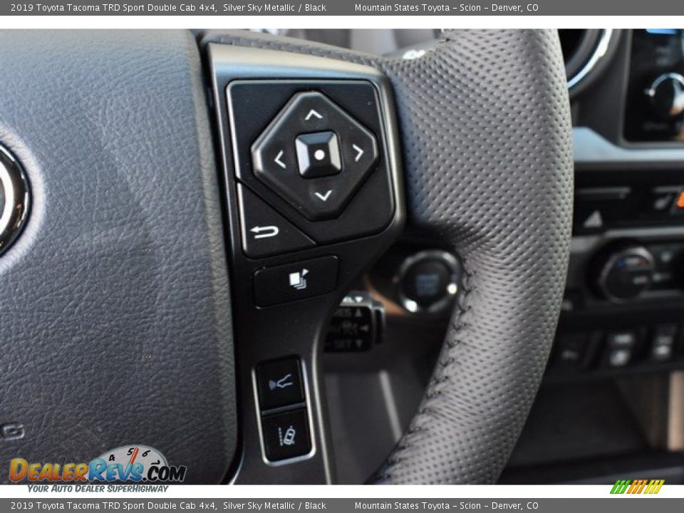 2019 Toyota Tacoma TRD Sport Double Cab 4x4 Steering Wheel Photo #27