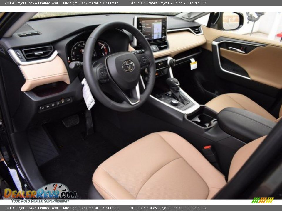 Nutmeg Interior - 2019 Toyota RAV4 Limited AWD Photo #5