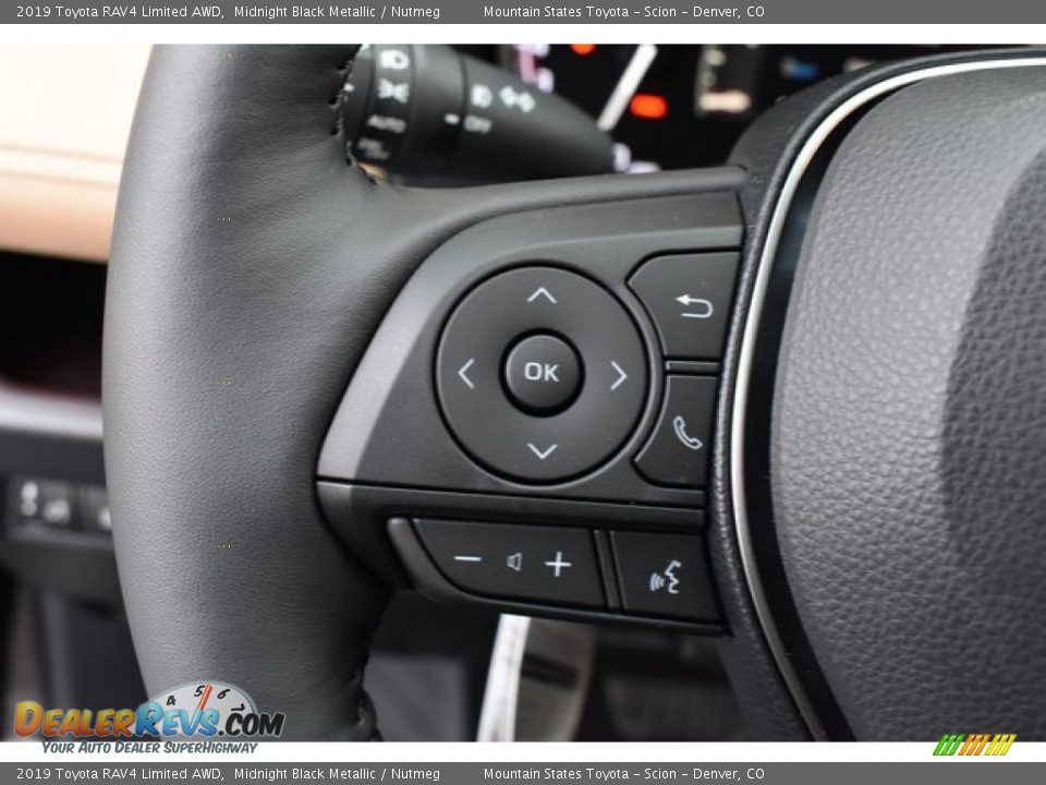 2019 Toyota RAV4 Limited AWD Steering Wheel Photo #27