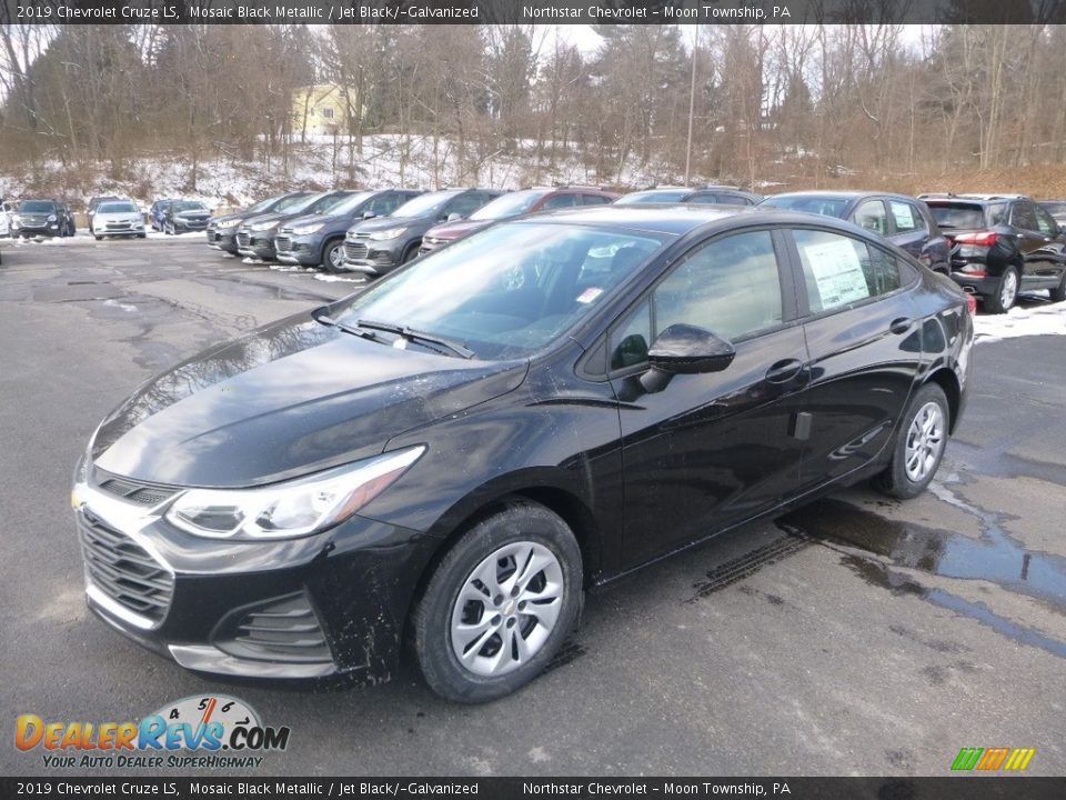 2019 Chevrolet Cruze LS Mosaic Black Metallic / Jet Black/­Galvanized Photo #1