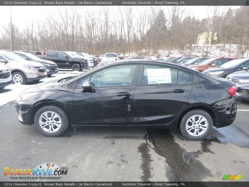 2019 Chevrolet Cruze LS Mosaic Black Metallic / Jet Black/­Galvanized Photo #3