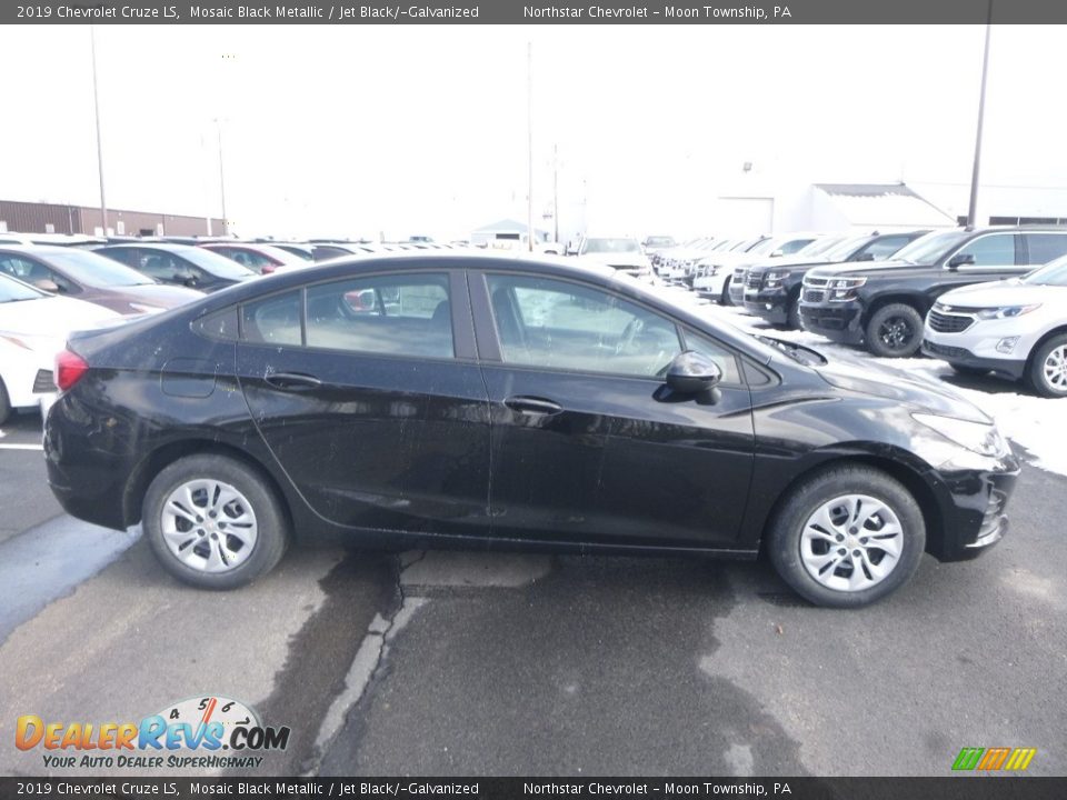 2019 Chevrolet Cruze LS Mosaic Black Metallic / Jet Black/­Galvanized Photo #7