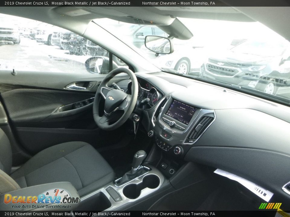 2019 Chevrolet Cruze LS Mosaic Black Metallic / Jet Black/­Galvanized Photo #12