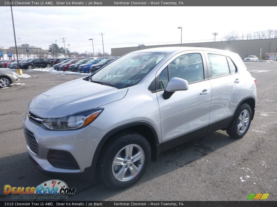 2019 Chevrolet Trax LS AWD Silver Ice Metallic / Jet Black Photo #1
