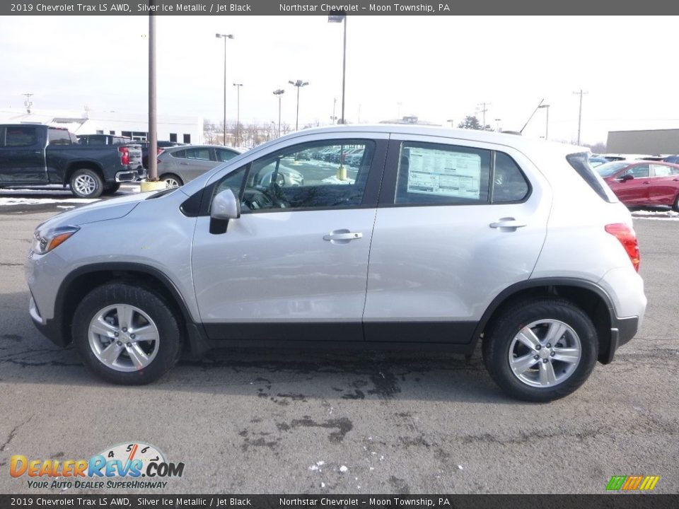2019 Chevrolet Trax LS AWD Silver Ice Metallic / Jet Black Photo #2