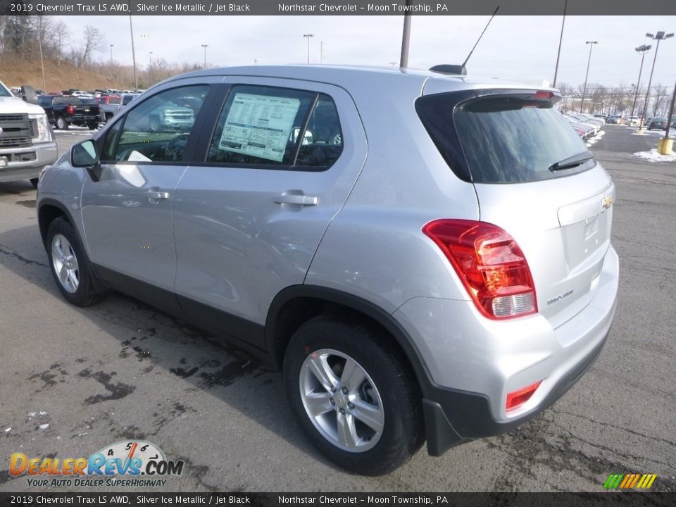 2019 Chevrolet Trax LS AWD Silver Ice Metallic / Jet Black Photo #3