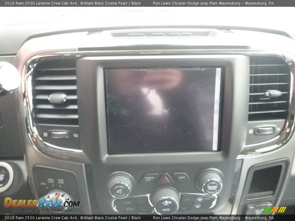 2018 Ram 2500 Laramie Crew Cab 4x4 Brilliant Black Crystal Pearl / Black Photo #17