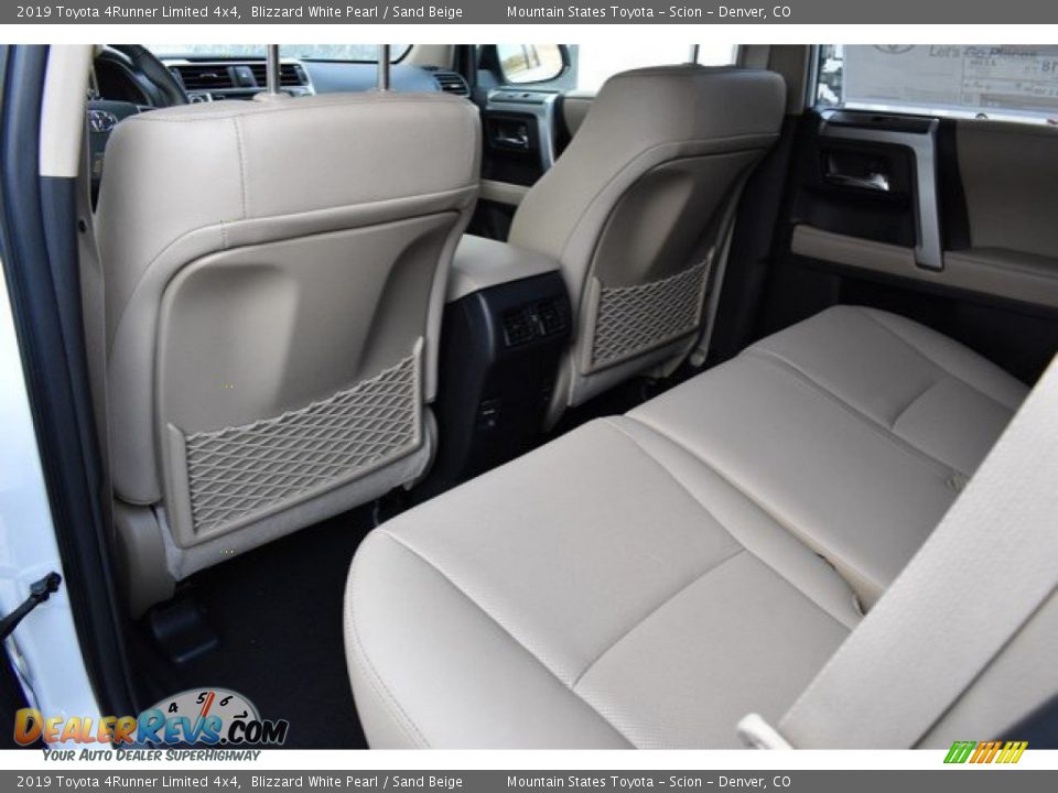 Rear Seat of 2019 Toyota 4Runner Limited 4x4 Photo #14