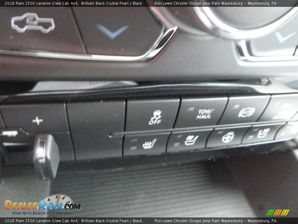 2018 Ram 2500 Laramie Crew Cab 4x4 Brilliant Black Crystal Pearl / Black Photo #20