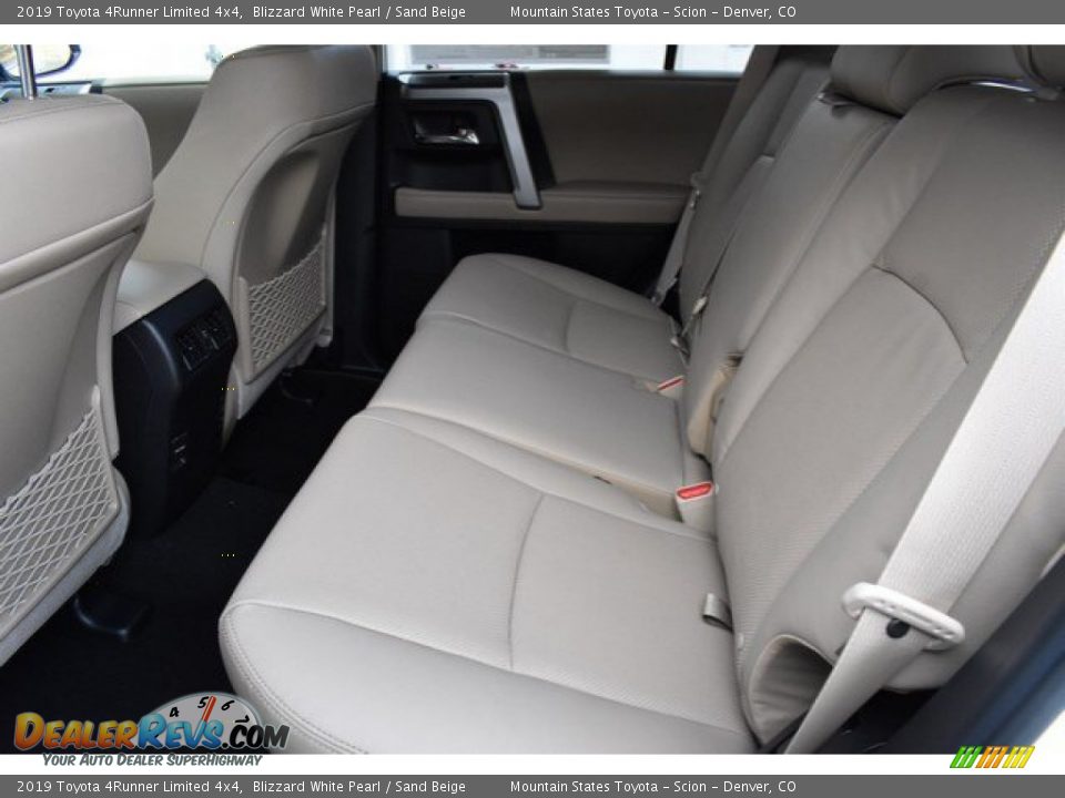 Rear Seat of 2019 Toyota 4Runner Limited 4x4 Photo #15