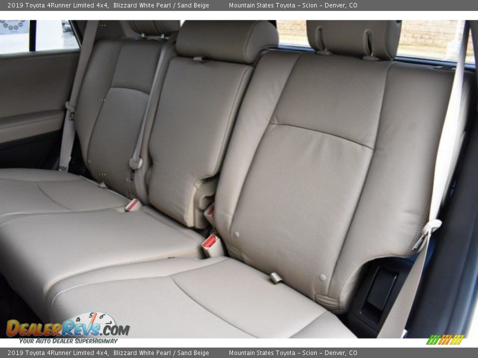 Rear Seat of 2019 Toyota 4Runner Limited 4x4 Photo #16