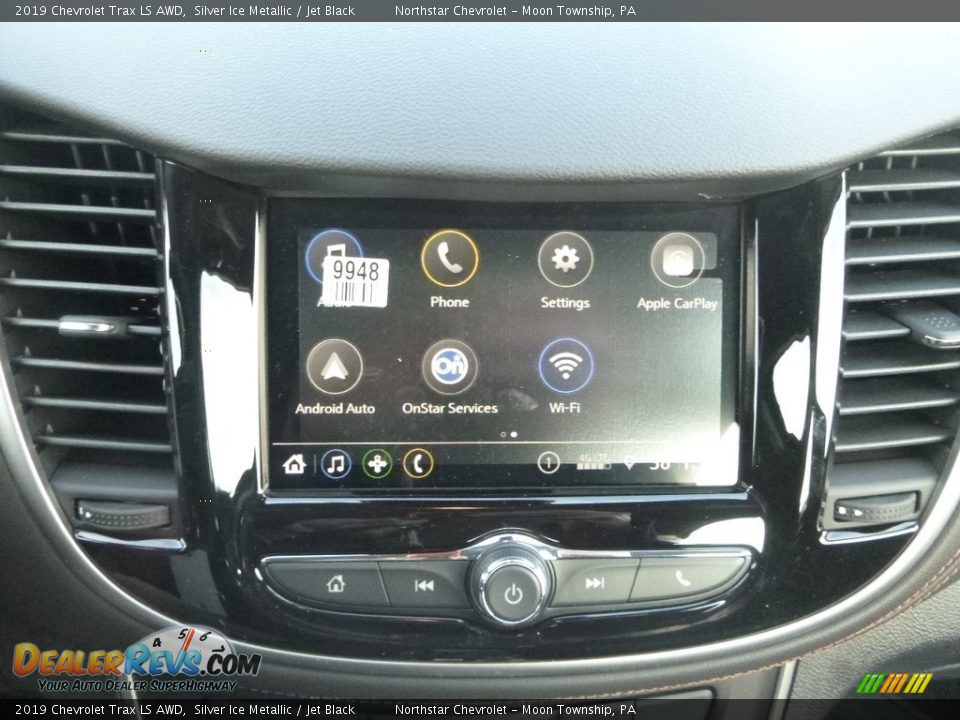 2019 Chevrolet Trax LS AWD Silver Ice Metallic / Jet Black Photo #17