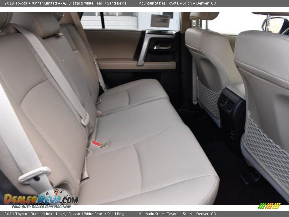 Rear Seat of 2019 Toyota 4Runner Limited 4x4 Photo #18