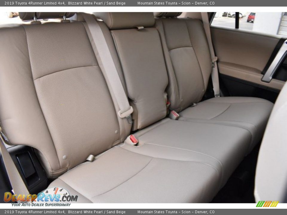 Rear Seat of 2019 Toyota 4Runner Limited 4x4 Photo #19