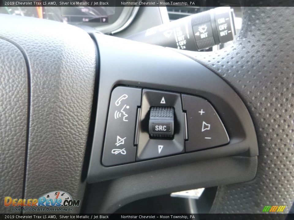 2019 Chevrolet Trax LS AWD Silver Ice Metallic / Jet Black Photo #19