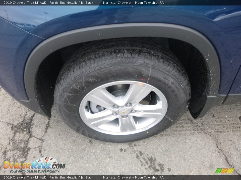 2019 Chevrolet Trax LT AWD Pacific Blue Metallic / Jet Black Photo #2