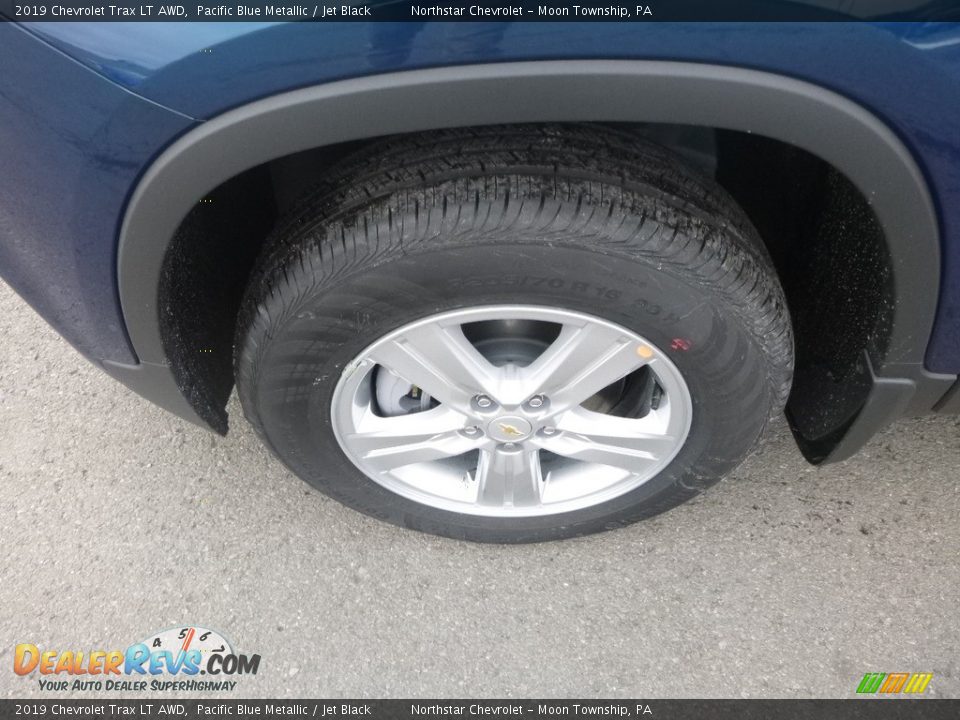 2019 Chevrolet Trax LT AWD Pacific Blue Metallic / Jet Black Photo #2