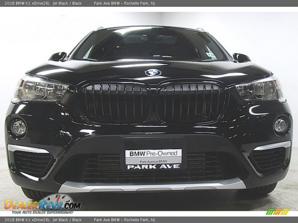 2018 BMW X1 xDrive28i Jet Black / Black Photo #6