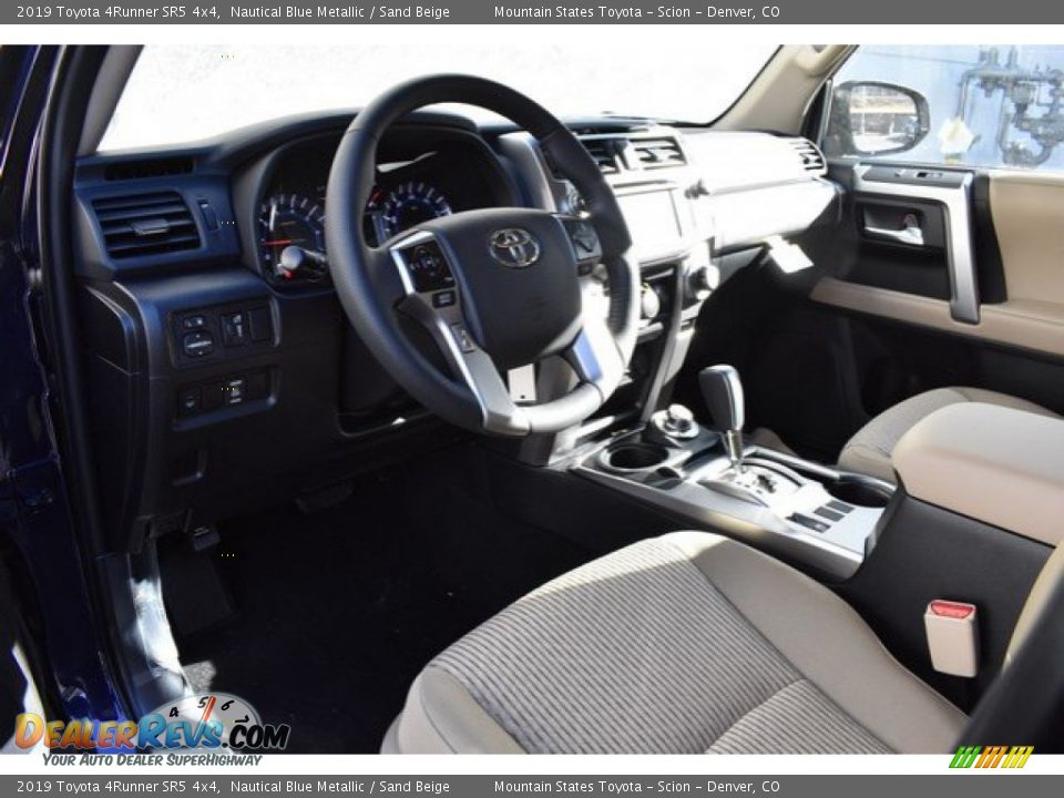 Sand Beige Interior - 2019 Toyota 4Runner SR5 4x4 Photo #5