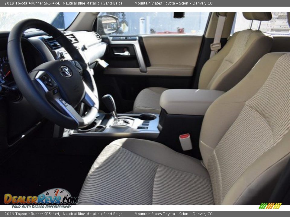 Front Seat of 2019 Toyota 4Runner SR5 4x4 Photo #6