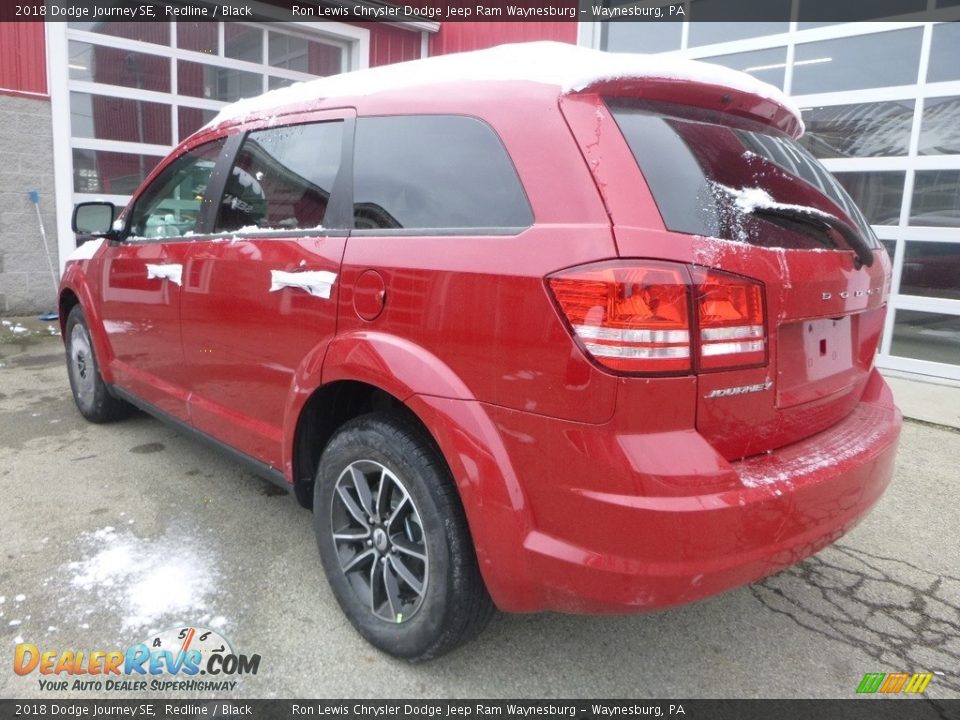 2018 Dodge Journey SE Redline / Black Photo #3